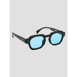 Solful Sal Black Sunglasses blue