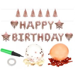 Komplet balona na napuhavanje Happy Birthday