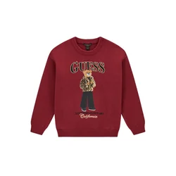 Guess Pulover J6BR05 Z1339 Rdeča Regular Fit