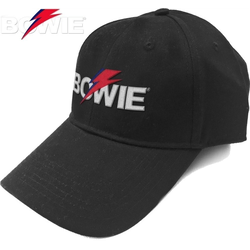 David Bowie Unisex Baseball Cap Aladdin Sane Bolt Logo