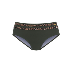 LASCANA Bikini hlačke Adelin  bež / rjava / oliva