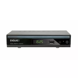 Evolveo DT-4060-T2-HEVC Gamma T2 Set-top box, Dual DVB-T2, FHD, crni