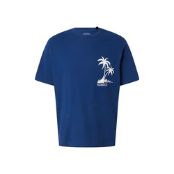 JACK & JONES Majica JPRBLUocean temno modra / bela