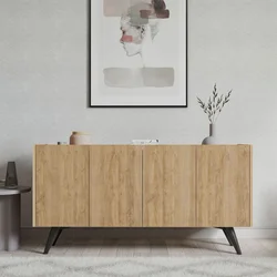 Hanah Home Konzolni sto Pekin, 150 x76 x40 cm, Hrast