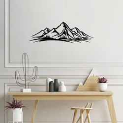 Wallity Zidna dekoracija Cebekler-463, 70x23 cm, 1.5 mm, Crna
