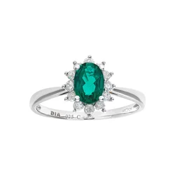 DIAMANT LETERNEL Prstan srebrna