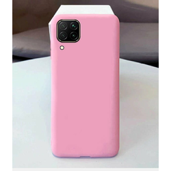 Silikonski barvni ovitek Huawei P40 Lite MATT roza