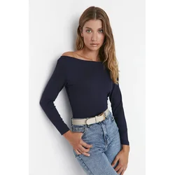 Trendyol Milla Ženska bluza TWOAW21BZ0106, Tamnoplava