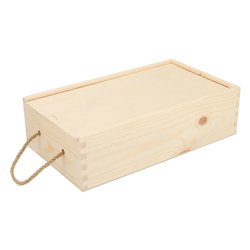 AtmoWood Lesena skrinja za vino III