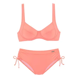 LASCANA Bikini oranžno rdeča