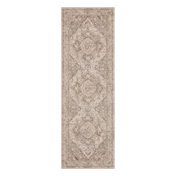 Bež/kremno bel tekač 80x200 cm Terrain Designer Sand – Hanse Home