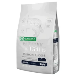 Natures Protection Superior Care Black Coat Adult All Breed, živina - 10 kg