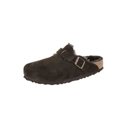 BIRKENSTOCK Copat Birkenstock Boston Shearling Pantolette braun Normal-Weit 1020567 rjava