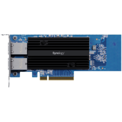 Dual-port 10GbE 10GBASE-T add-in card for Synology systems