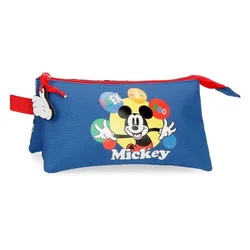 MICKEY PEEK A BOO prazna pernica sa 3 pregrade - plava ( 42.243.41 )