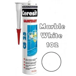 SILIKON CERESIT CS25 [102] MARBLE WHITE 280 ML - TREND COLLECTION