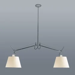 TOLOMEO BASCULANTE VISILICA 2 BRACCI ALUMINIJ SA SJENILOM 0630010A + 0780020A