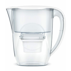 Oria vrč, 2.8 L, bel + filter