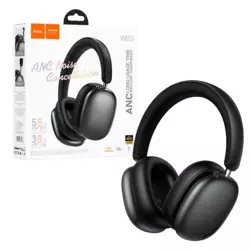 hoco. Bežične slušalice, Bluetooth, ANC - W63 Black