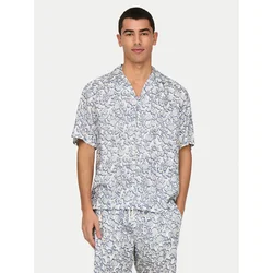 Only & Sons Srajca Dash 22032733 Écru Regular Fit