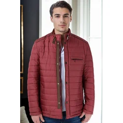 M9610 DEWBERRY SLIM FIT COAT-BURGUNDY