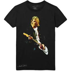Kurt Cobain Guitar Photo Colour Black L Majica