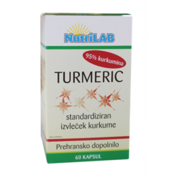 Nutrilab Turmeric, 60 kapsul