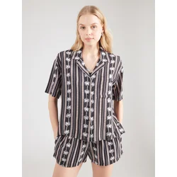 Volcom Srajca Sun Stunner B0412500 Črna Boxy Fit