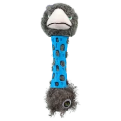 Plišasta igrača BeFun s TPR gumo za kužka 17cm: Ostrich