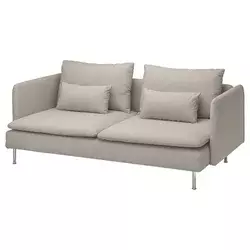 SÖDERHAMN Sofa trosed, Fridtuna svetlobež