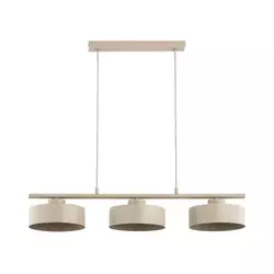 Luster na sajli SELIA 3xE27/15W/230V bež