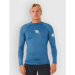 Rip Curl Waves UPF Perf Longsleeve Lycra bluefin