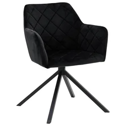 XXXL Stol Patti, Antracit, Vrtljiv