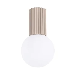 Sollux SL.1743 - Kupatilsko plafonsko svetlo HALO 1xG9/8W/230V IP44 taupe