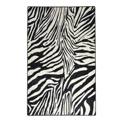 Conceptum Hypnose Tepih Zebra, 140x190 cm, Crno-beli