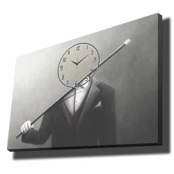 Opviq Zidni sat 70x100cm Šareni