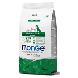 Monge Hrana za pse velikih rasa Daily Maxi Adult, Piletina - 3 kg