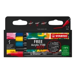 Stabilo ACRYLIC FREE T-100