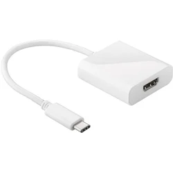 STARS SOLUTIONS Adapter-konvertor Type C na HDMI beli