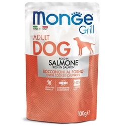 Monge Dog Grill Hrana Za Pse, Sos Losos, Adult, 100g
