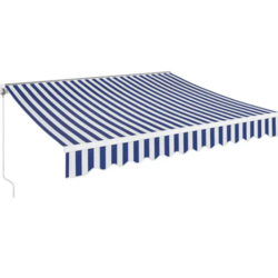 Tenda zidna 3,5x2,5m belo/plava
