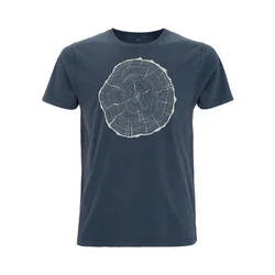 Life-Tree Majica Fairwear BigSlice modra