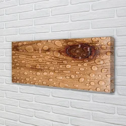 tulup.si Slika na platnu Kapljice vode lesa 140x70 cm