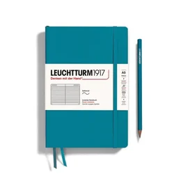 Notebook Medium (A5) Hardcover, Linije, Ocean