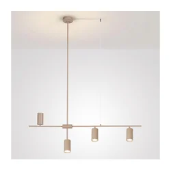 Brilagi - Luster na sajli CRANE 4xGU10/30W/230V bež