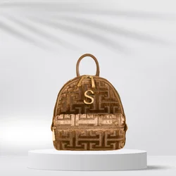 Sorena Handmade Ženski mini ranac Calisti, Smeđi