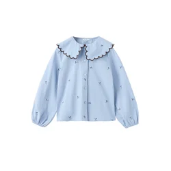 MANGO KIDS Bluza LIRIO svetlo modra