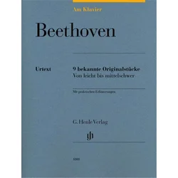 AM KLAVIER BEETHOVEN 9 ORIGINALSTUCKE