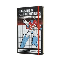 WEBHIDDENBRAND Moleskine Transformers Optimus Prime Limited Edition Notebook Large Ruled