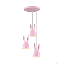 Visilica 3xE27 DF4803-3V pink